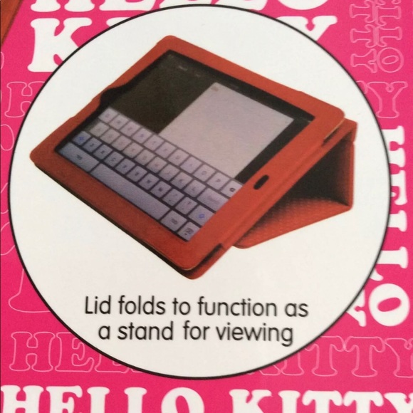 Adorable Hello Kitty iPad cover kick stand protect - Picture 4 of 6